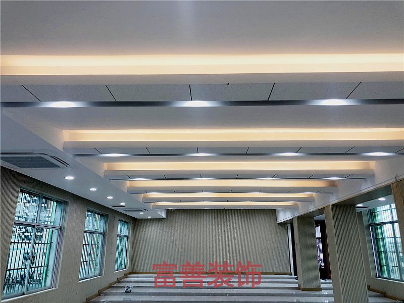 攀丹小學多功能廳裝修實景圖集